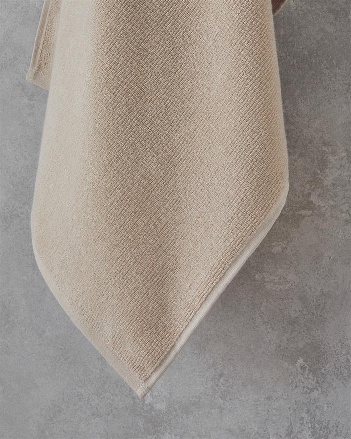 Fluffy Cotton Plus Pamuklu Banyo Havlusu 70x140 cm Bej