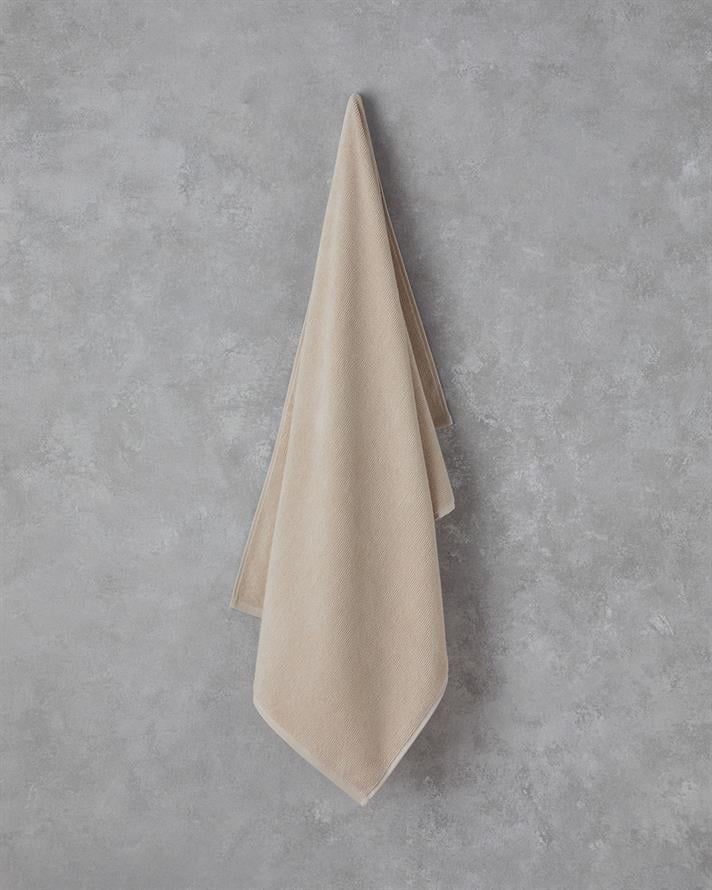Fluffy Cotton Plus Pamuklu Banyo Havlusu 70x140 cm Bej