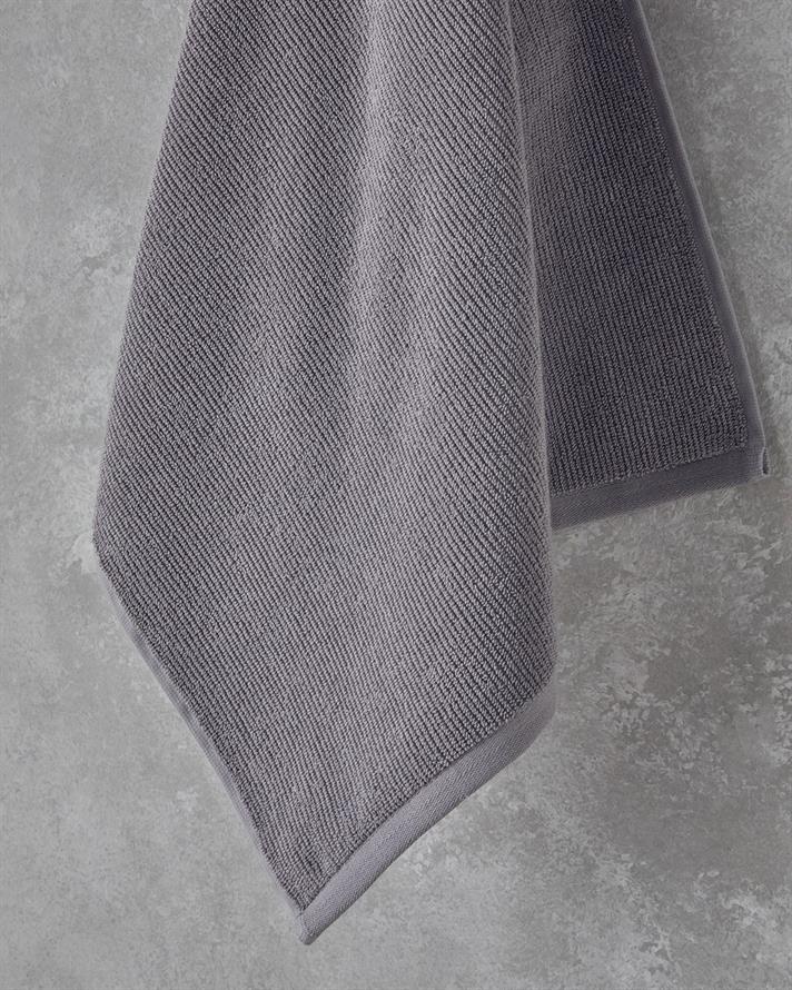 Fluffy Cotton Plus Pamuklu Yüz Havlusu 50x80 cm Gri