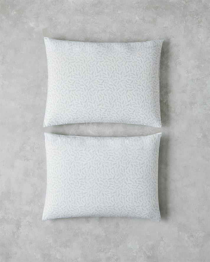 Forest Essence Pamuklu 2li Yastık Kılıfı 50x70 cm Yeşil