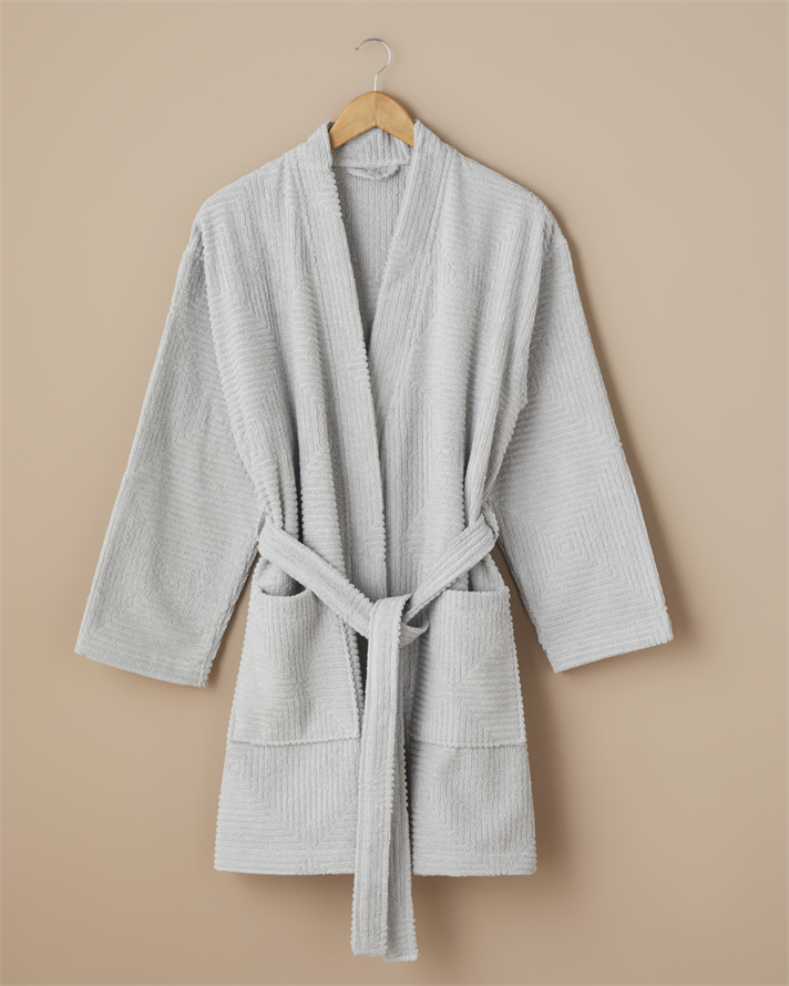 Frame Pamuk Bornoz Gri