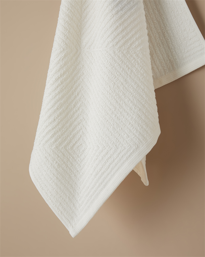 Frame Pamuk Yüz Havlusu 50x70 cm Beyaz