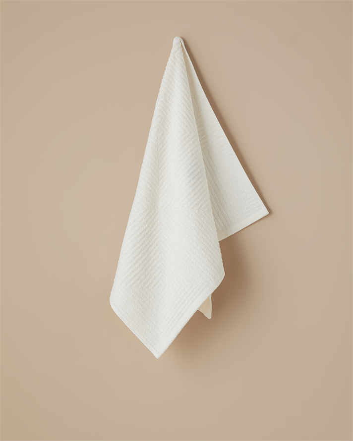 Frame Pamuk Yüz Havlusu 50x70 cm Beyaz