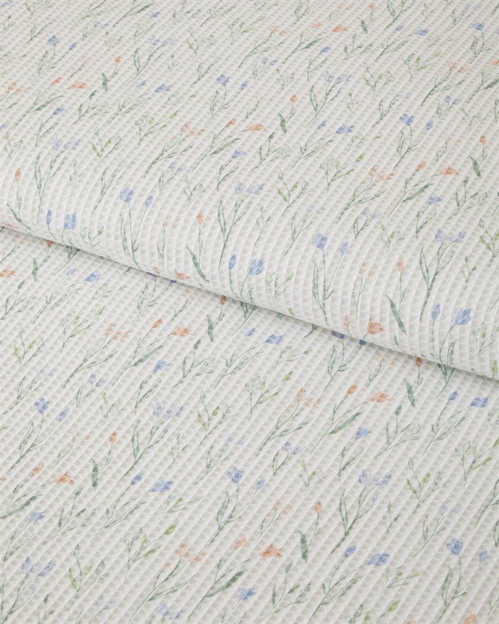 Fresh Sprout Çift Kişilik Pike 200x220 cm Yeşil