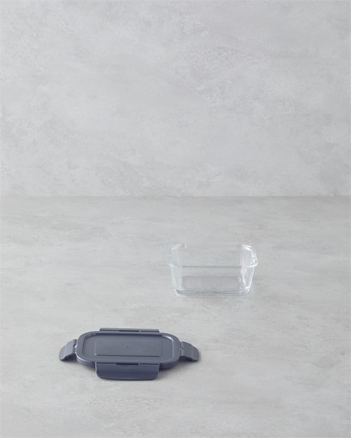 Fresh Ware Cam Saklama Kabı 720 ml Gri