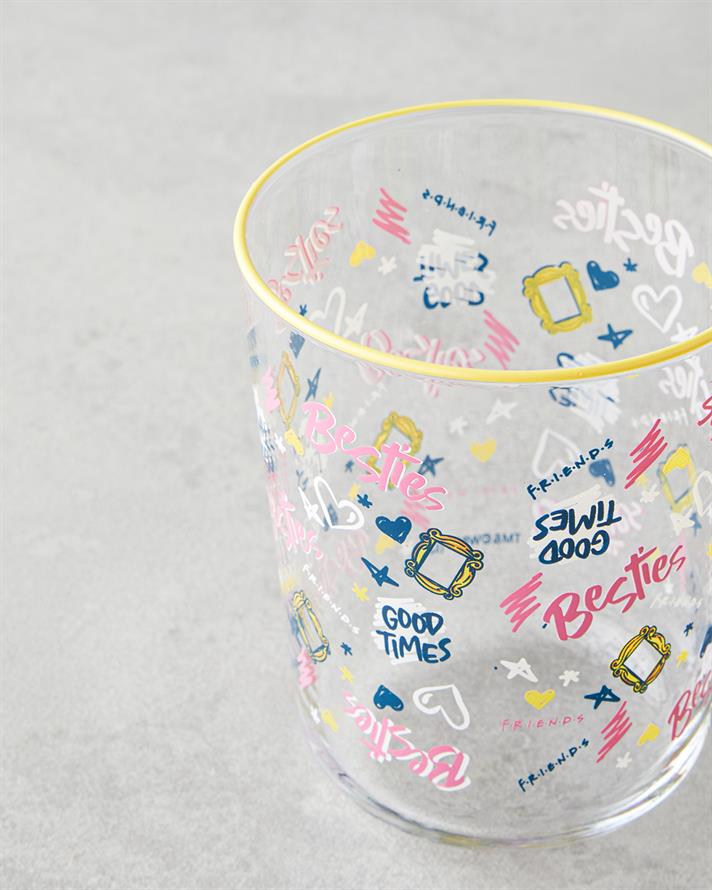 Friends Cam 3lü Lisanslı Bardak 315 Ml Renkli