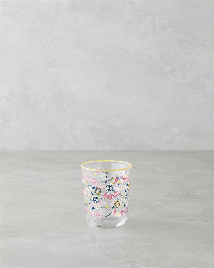 Friends Cam 3lü Lisanslı Bardak 315 Ml Renkli