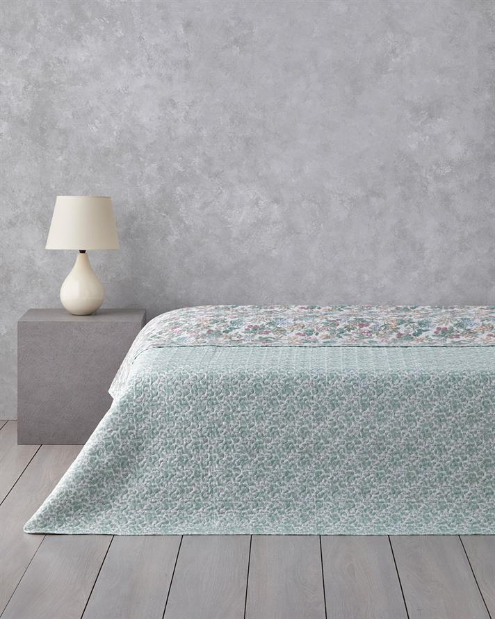 Fruit Fiesta Çift Kişilik Çok Amaçlı Örtü 200x220 cm Yeşil