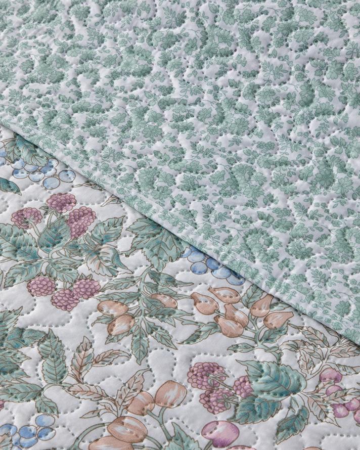 Fruit Fiesta Tek Kişilik Çok Amaçlı Örtü 160x220 cm Yeşil