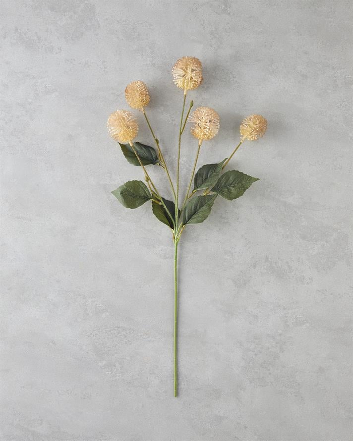 Fruit Spray Tek Dal Yapay Çiçek 73 cm Kahve