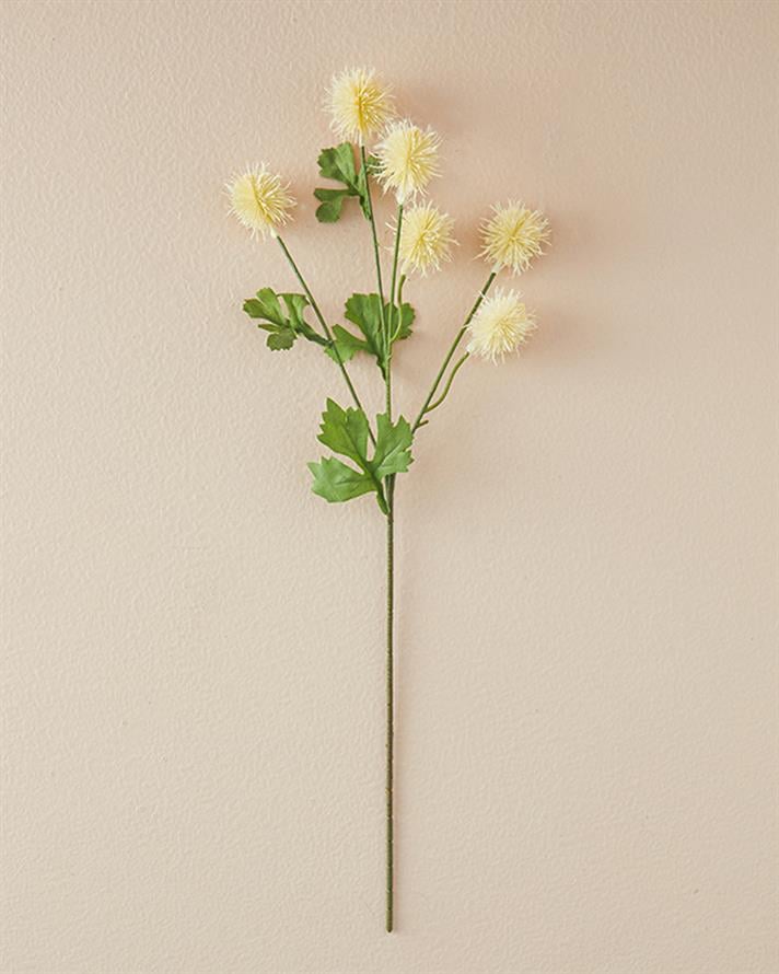 Fruity Tek Dal Yapay Çiçek Beyaz