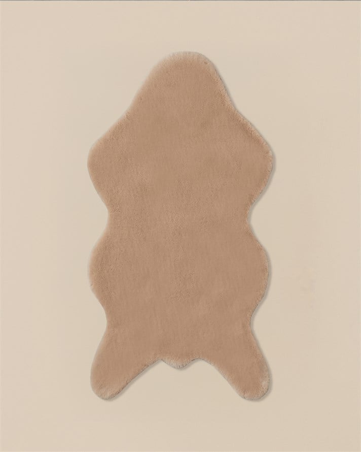 Furry Pelüş Post 60x90 cm Bej