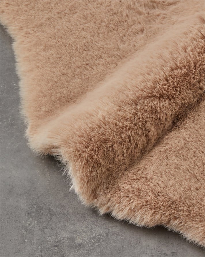 Furry Pelüş Post 60x90 cm Bej