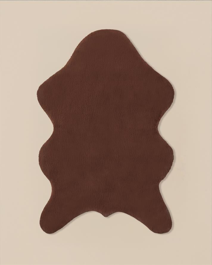 Furry Pelüş Post 80x150 cm Acı Kahve