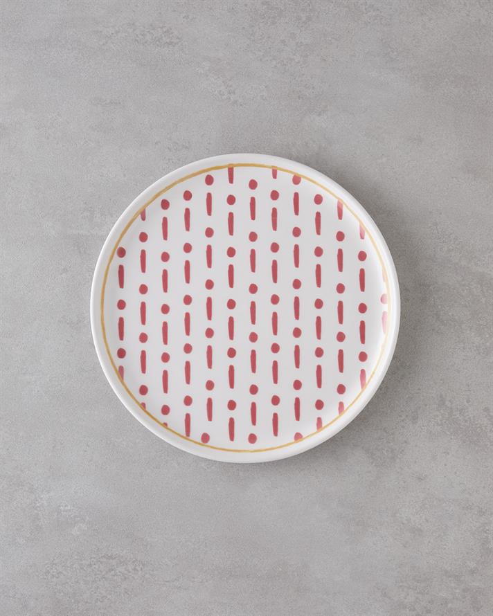 Fusion Seramik Servis Tabağı 26 cm Pembe