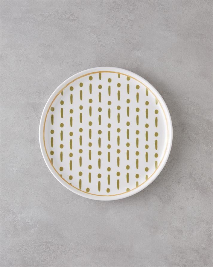 Fusion Seramik Servis Tabağı 26 cm Yeşil