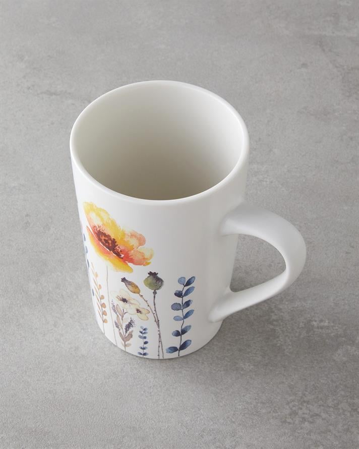 Gardenia Mood New Bone China Kupa 380 ml Renkli