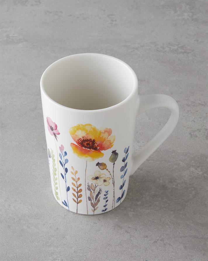 Gardenia Mood New Bone China Kupa 380 ml Renkli