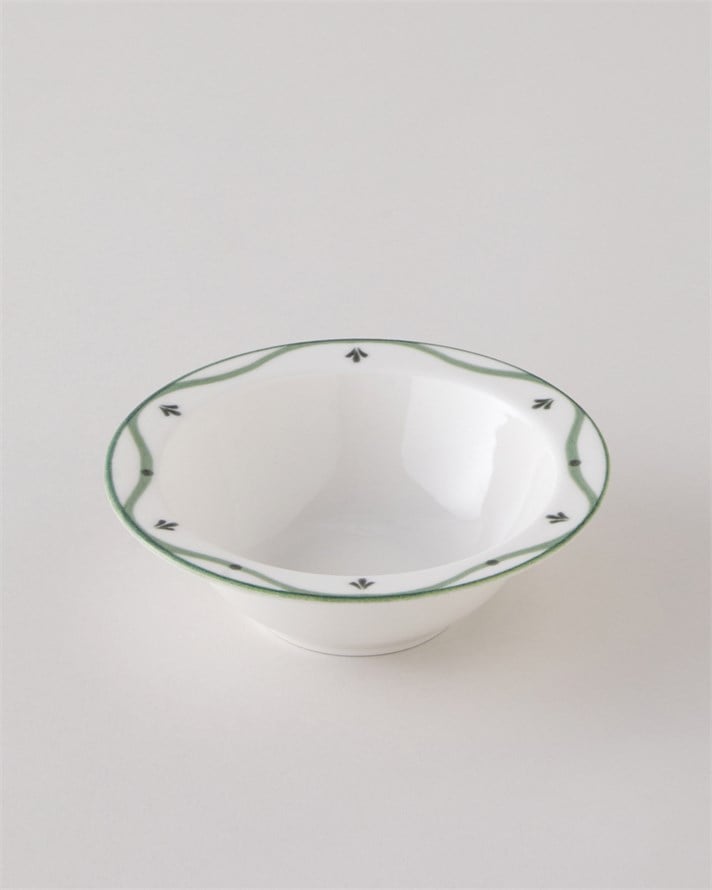 Gardenia Porselen Kase 16 cm Yeşil
