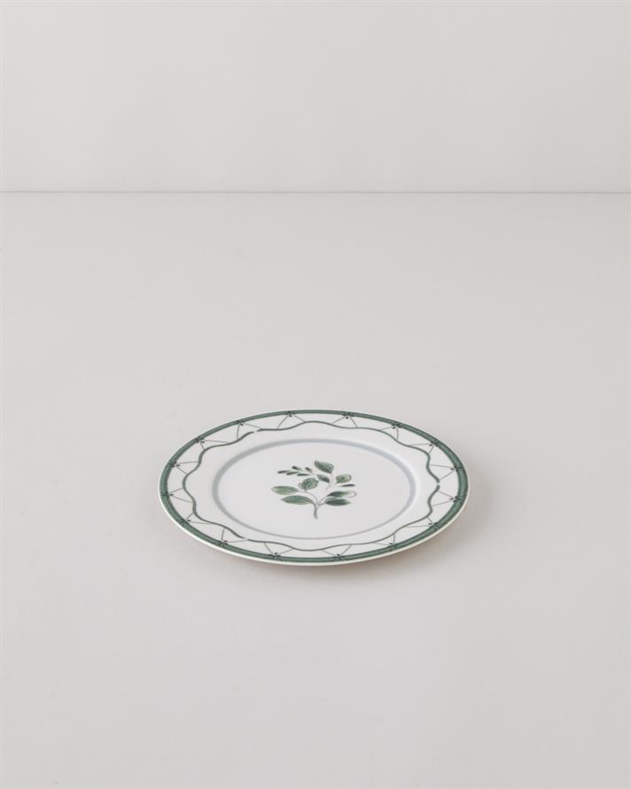 Gardenia Porselen Pasta Tabağı 19 cm Yeşil