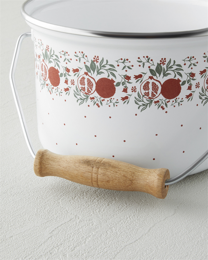 Garnet Emaye Bakraç 16 cm Beyaz