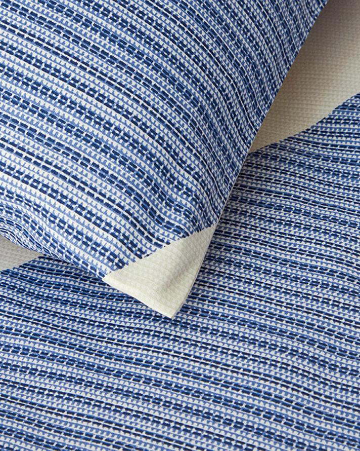 GeoModern Kolay Ütülenir Çift Kişilik Nevresim Takımı 200x220 cm Lacivert