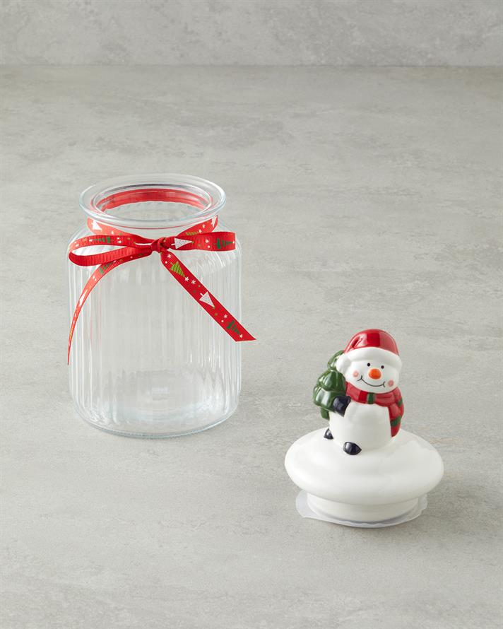 Ginger Glow Cam Kavanoz 950 ml Beyaz - Kırmızı