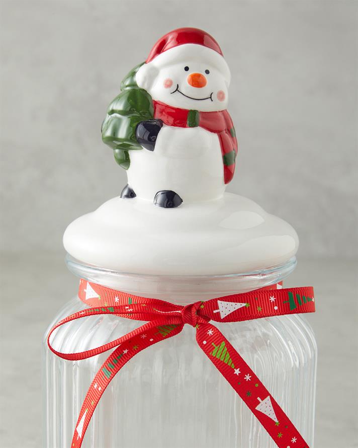 Ginger Glow Cam Kavanoz 950 ml Beyaz - Kırmızı