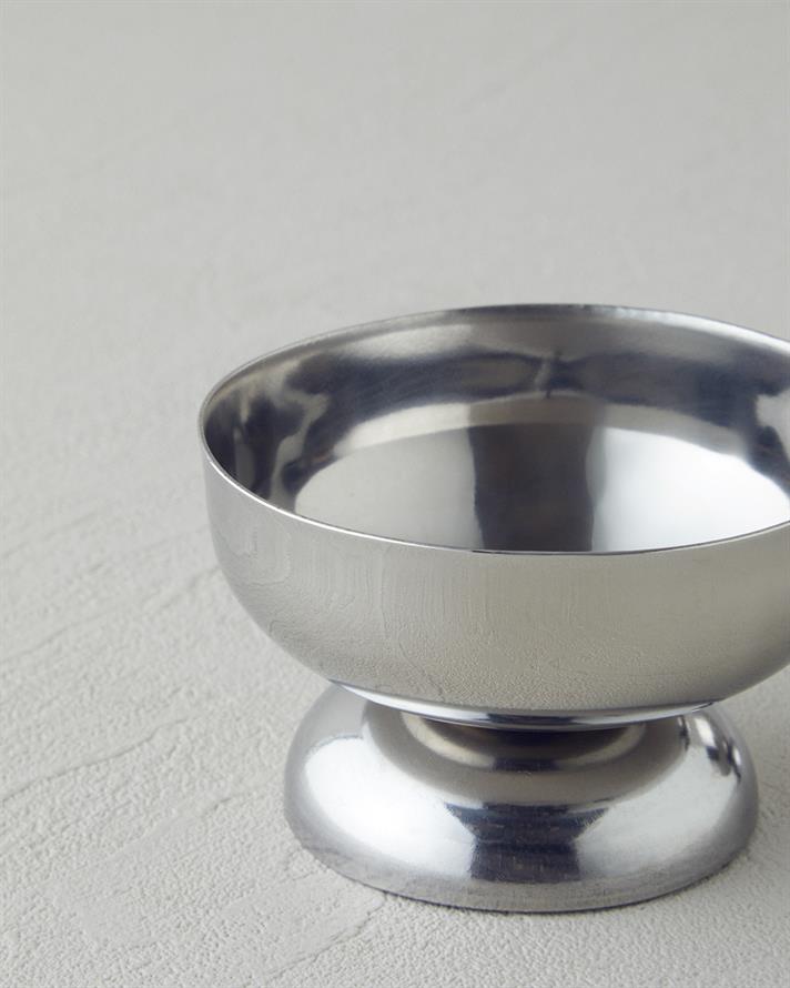 Glacial Paslanmaz Çelik 2li Cup - Dondurma Kasesi 200 ml Silver