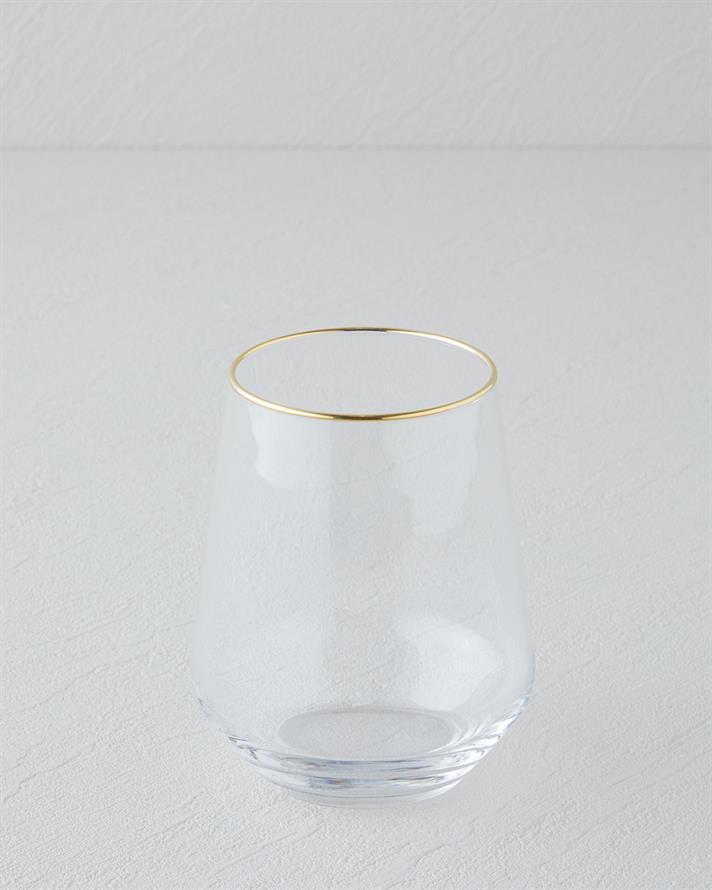 Gleam Cam 3lü Bardak 425 ml Gold