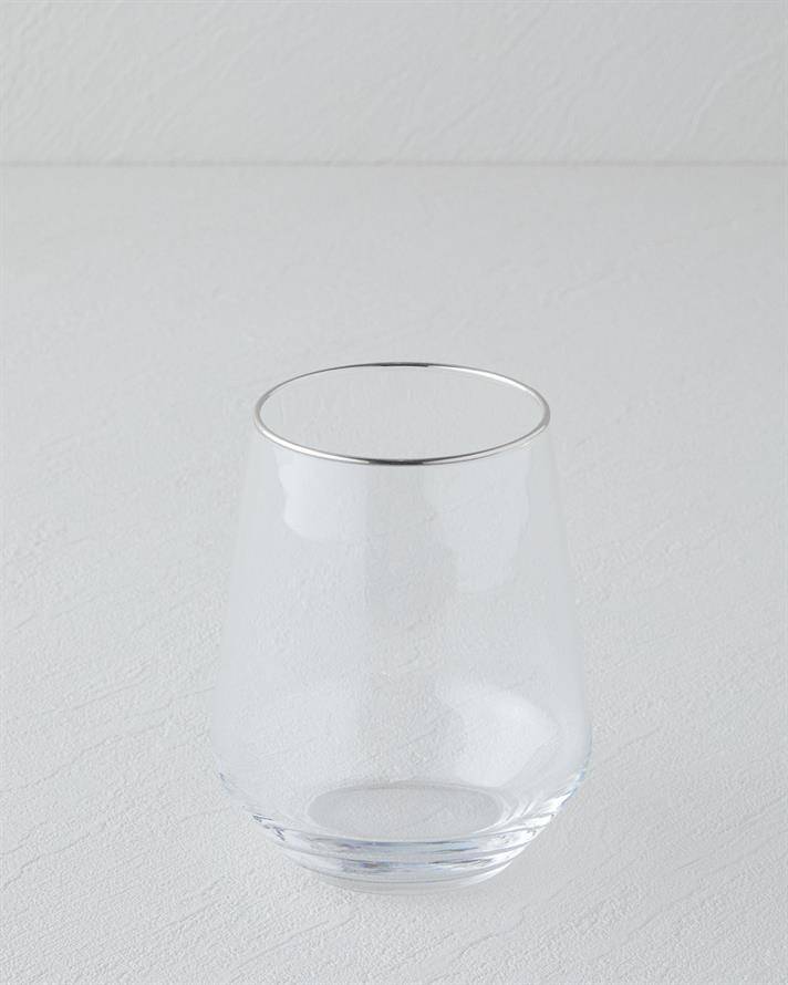 Gleam Cam 3lü Bardak 425 ml Silver