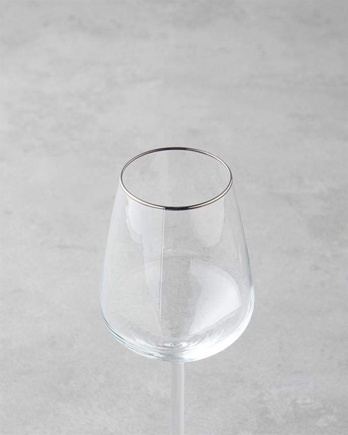 Gleam Cam 3lü Kadeh 350 ml Silver