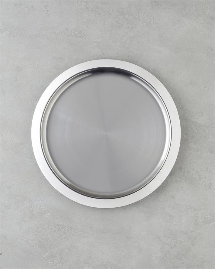 Gleam Paslanmaz Çelik Tepsi 35 cm Silver