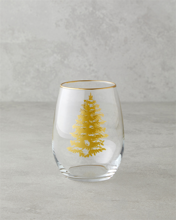 Glitter Cam 3lü Bardak 350 ml Gold