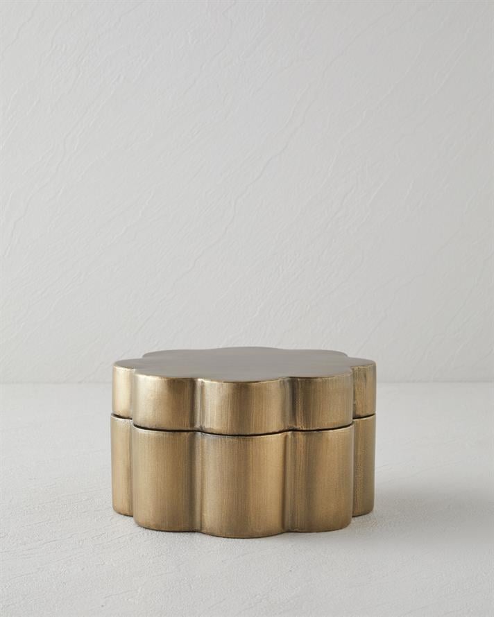 Glitz Dekoratif Kutu Bronz