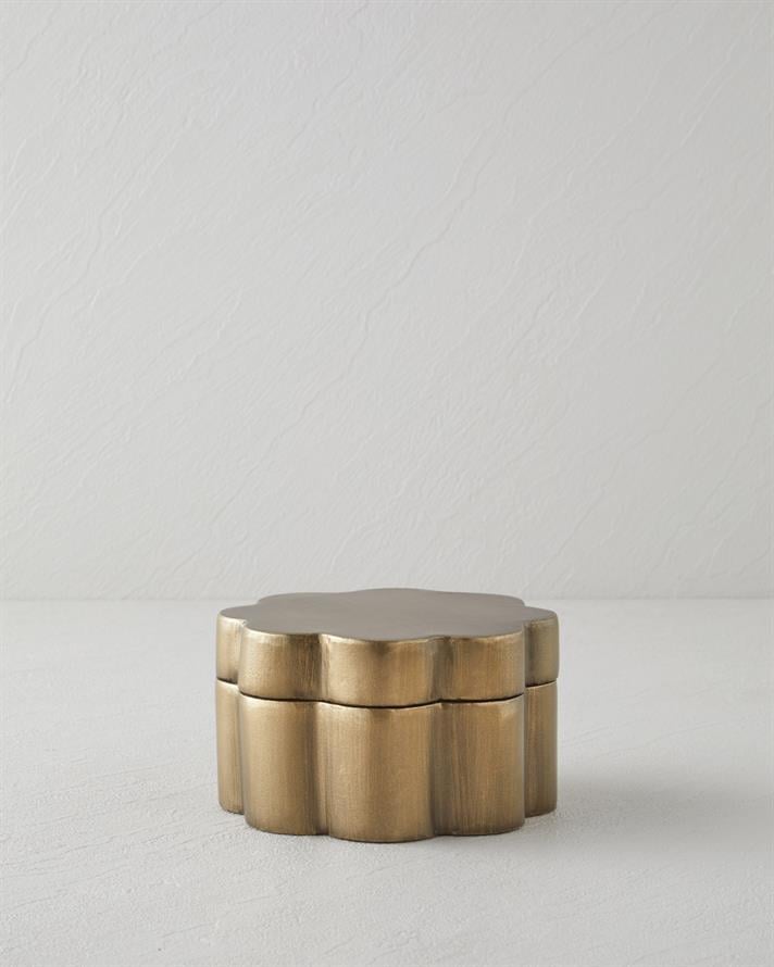 Glitz Dekoratif Kutu Bronz