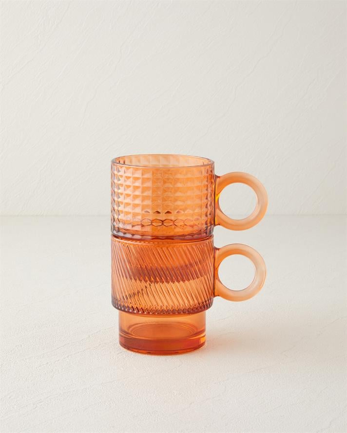 Gloss Cam 2li Kupa 300 ml Amber