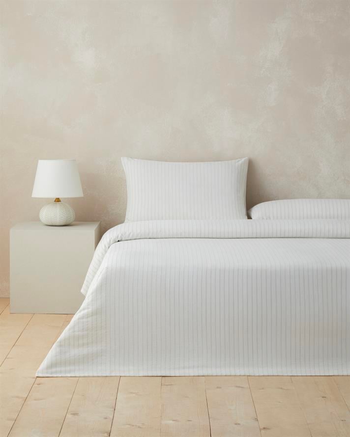 Glossline İpliği Boyalı Çift Kişilik Nevresim Takımı 200x220 cm Gold