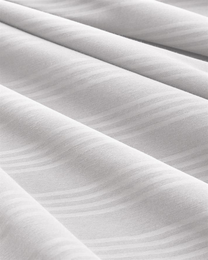 Glossy Kolay Ütülenir Perkal Tek Kişilik Çarşaflı Nevresim Takımı 160x220 cm Beyaz