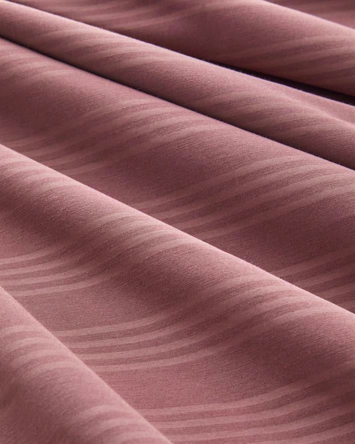 Glossy Kolay Ütülenir Perkal Tek Kişilik Çarşaflı Nevresim Takımı 160x220 cm Sisli Mürdüm