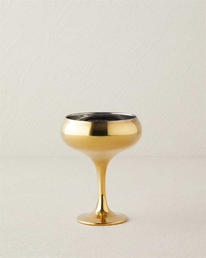 Glossy Luxe Cam 2li Cup 270 ml Gold