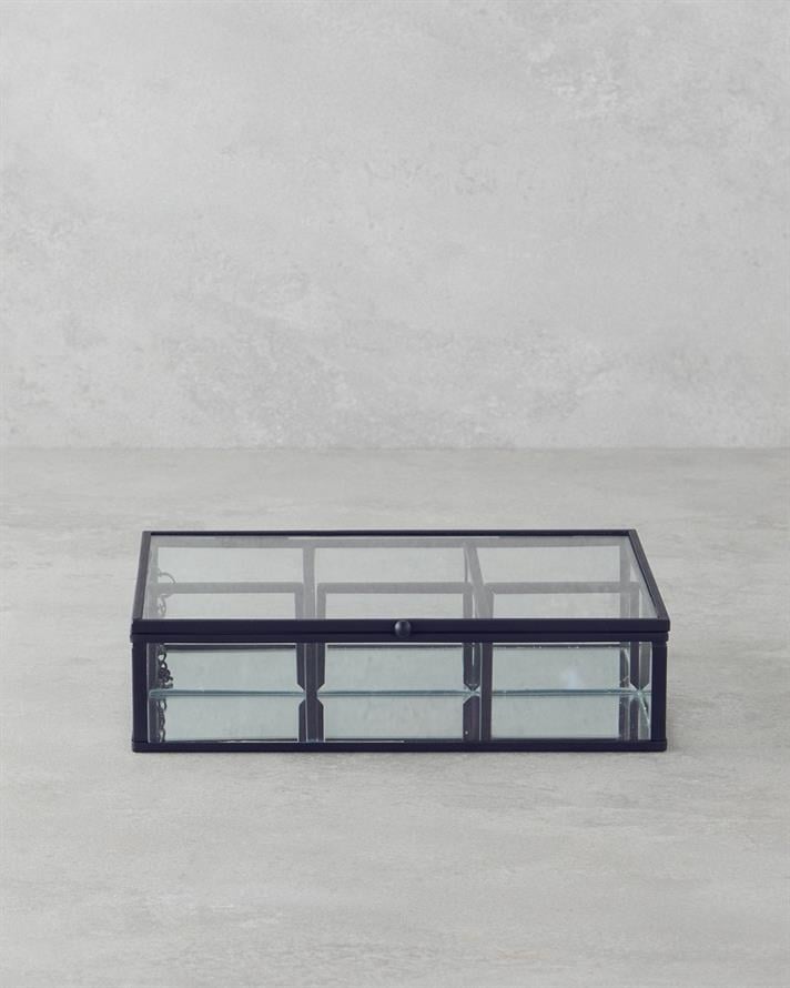 Glossy Takı Kutusu 27x8,2x5,7 cm Siyah