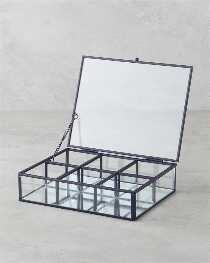 Glossy Takı Kutusu 27x8,2x5,7 cm Siyah