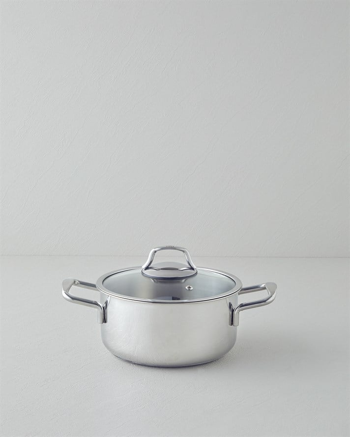 Glow Çelik Tencere Silver