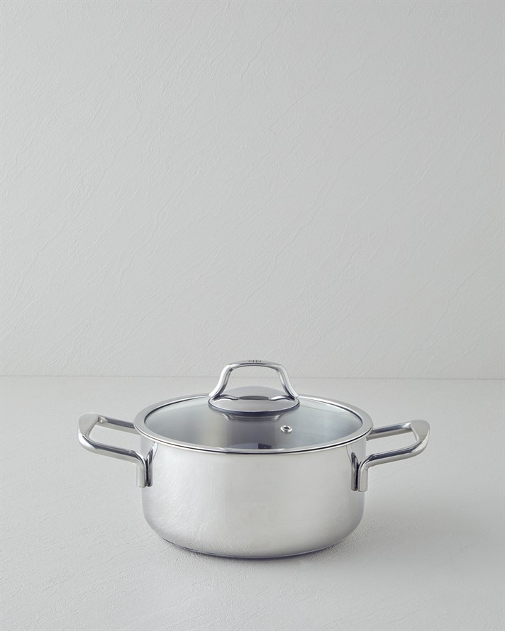 Glow Çelik Tencere Silver