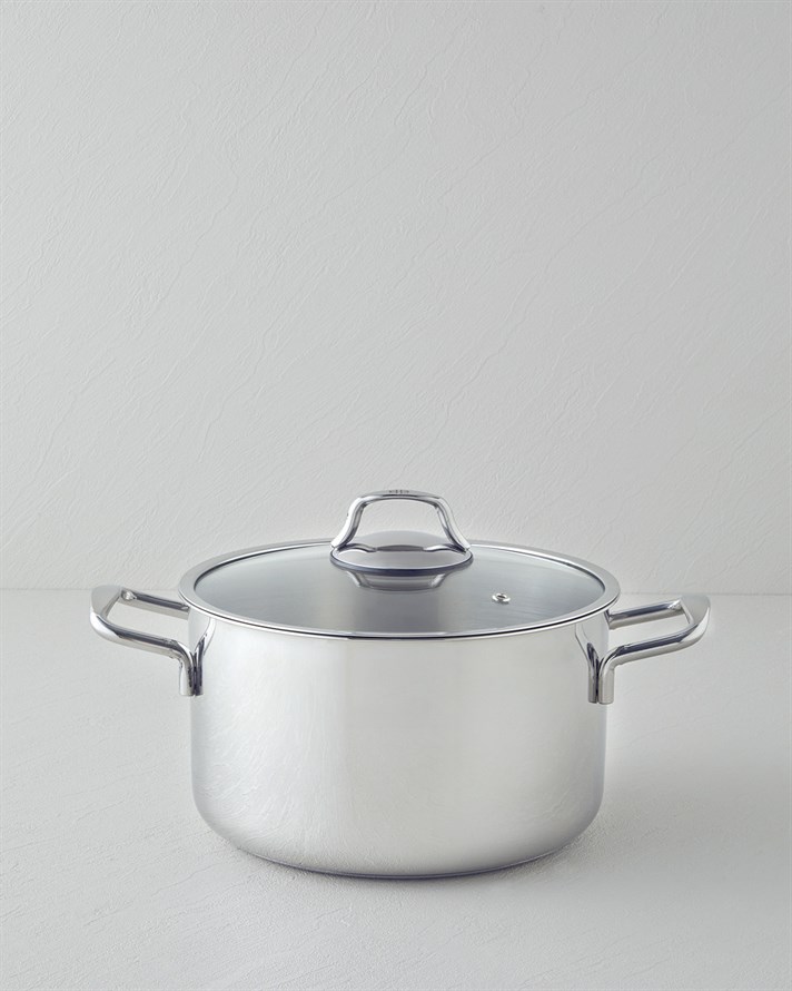 Glow Çelik Tencere Silver