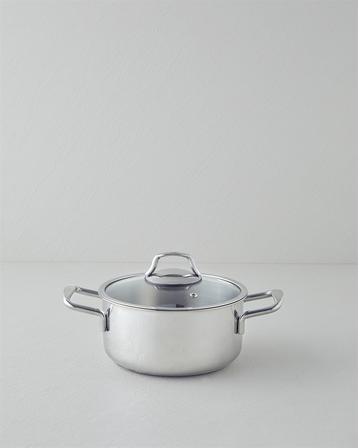 Glow Çelik Tencere Silver