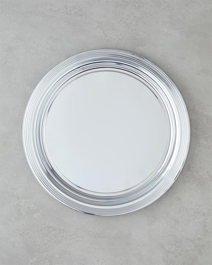 Glow Metal Tepsi Silver