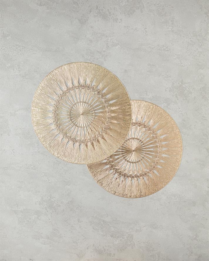 Glow Pvc 2li Amerikan Servis 38 cm Gold