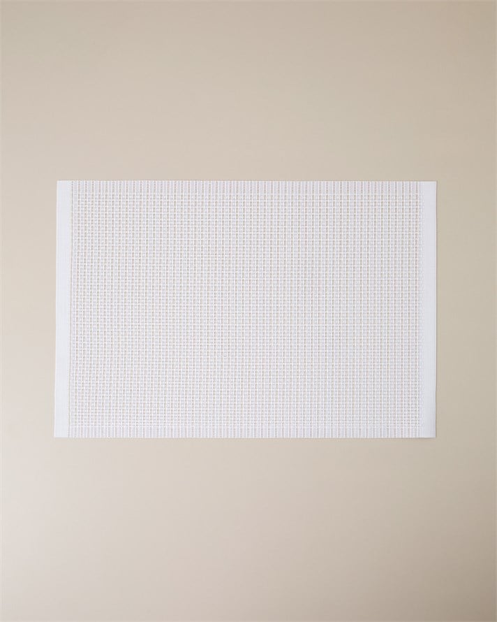 Golden Light 4lü Amerikan Servis 30x45 cm Beyaz – Gold